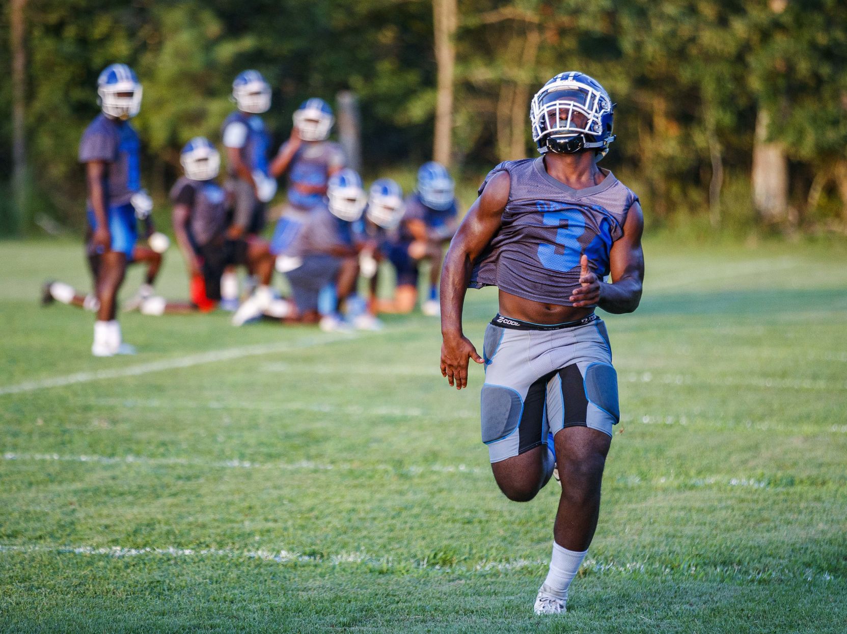 Oakcrest Football Practice